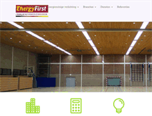 Tablet Screenshot of energyfirst.nl